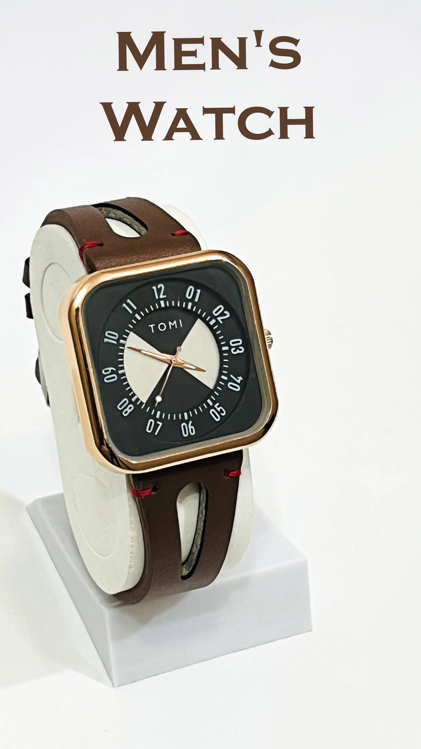 1st MAN'S GOOD QUALITY STRAP WATCH