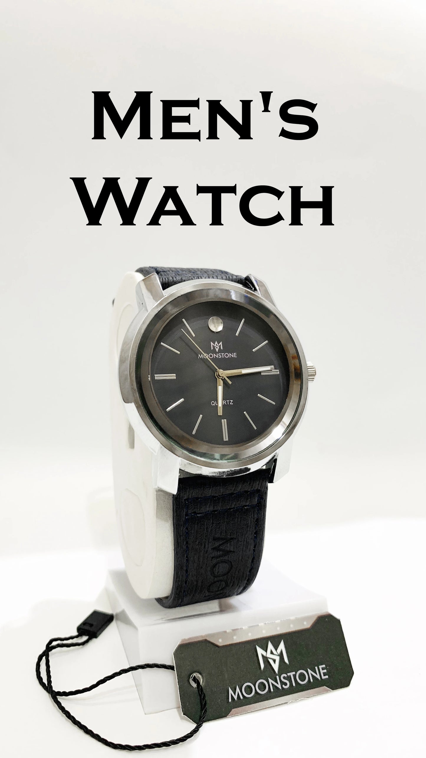 MAN'S GOOOD QULITY STRAP WATCH IN 5 COLOURS