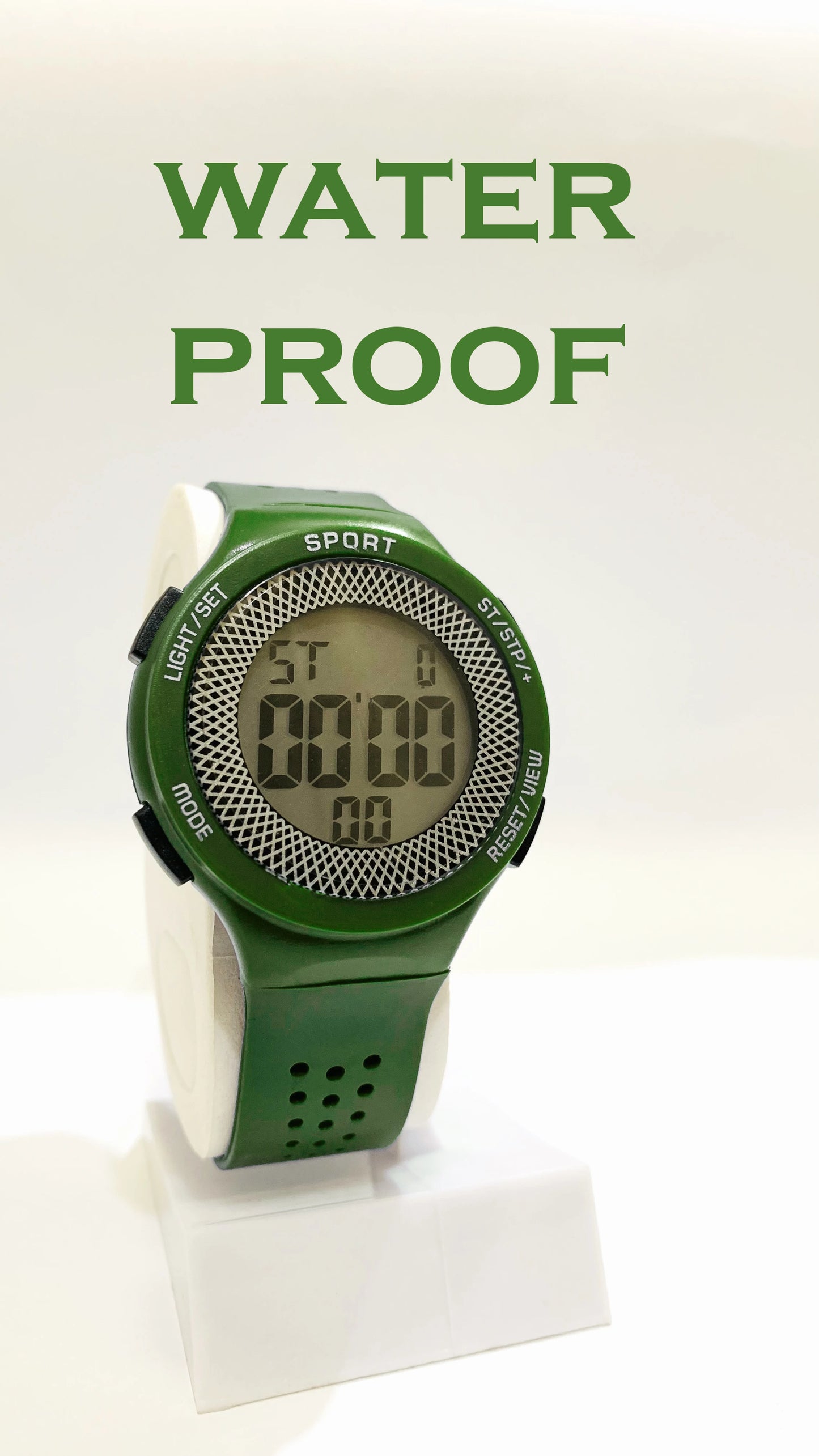 MAN'S NUMERICAL WATERPROOF WATCH IN 5 COLOURS