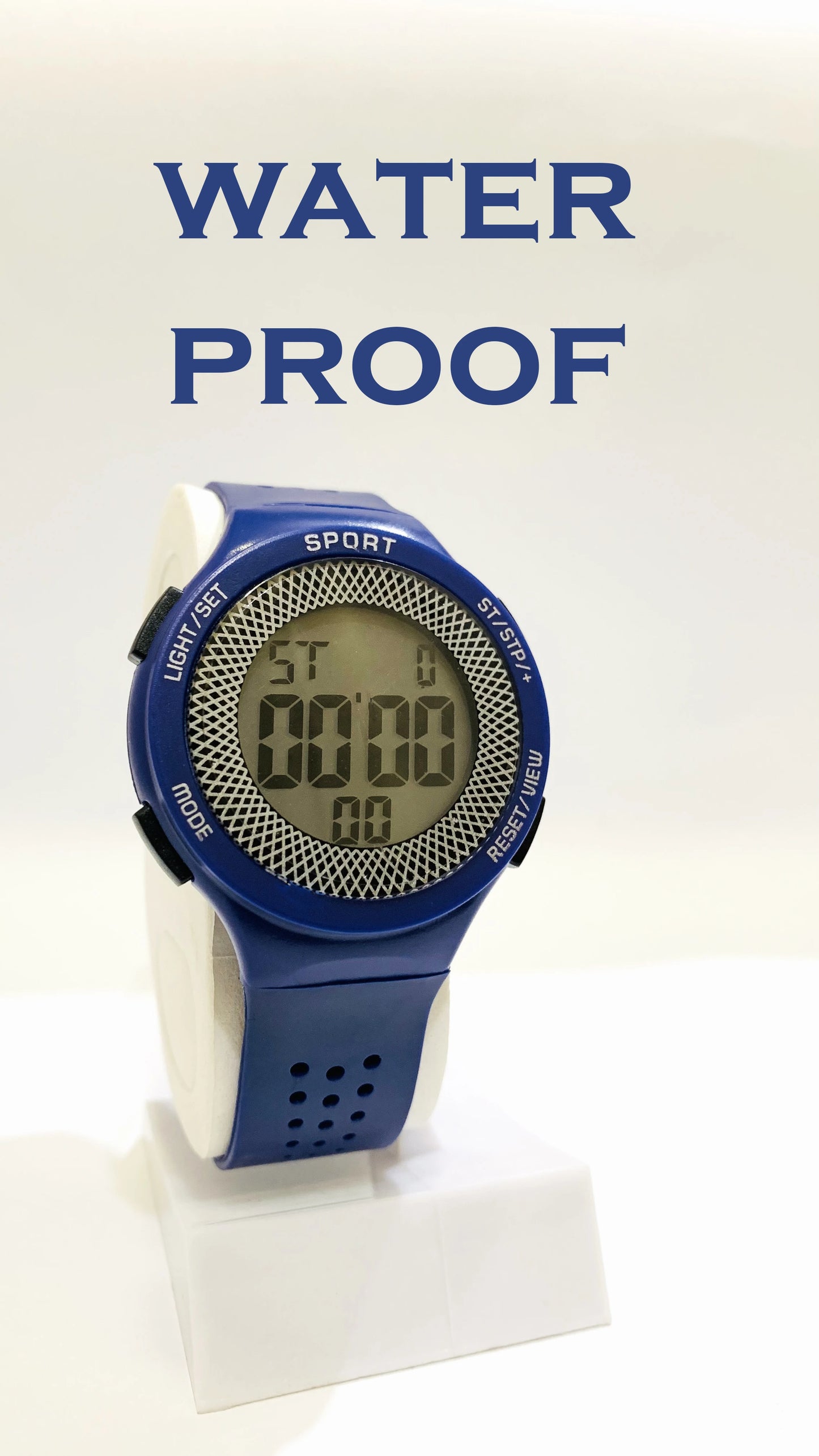 MAN'S NUMERICAL WATERPROOF WATCH IN 5 COLOURS