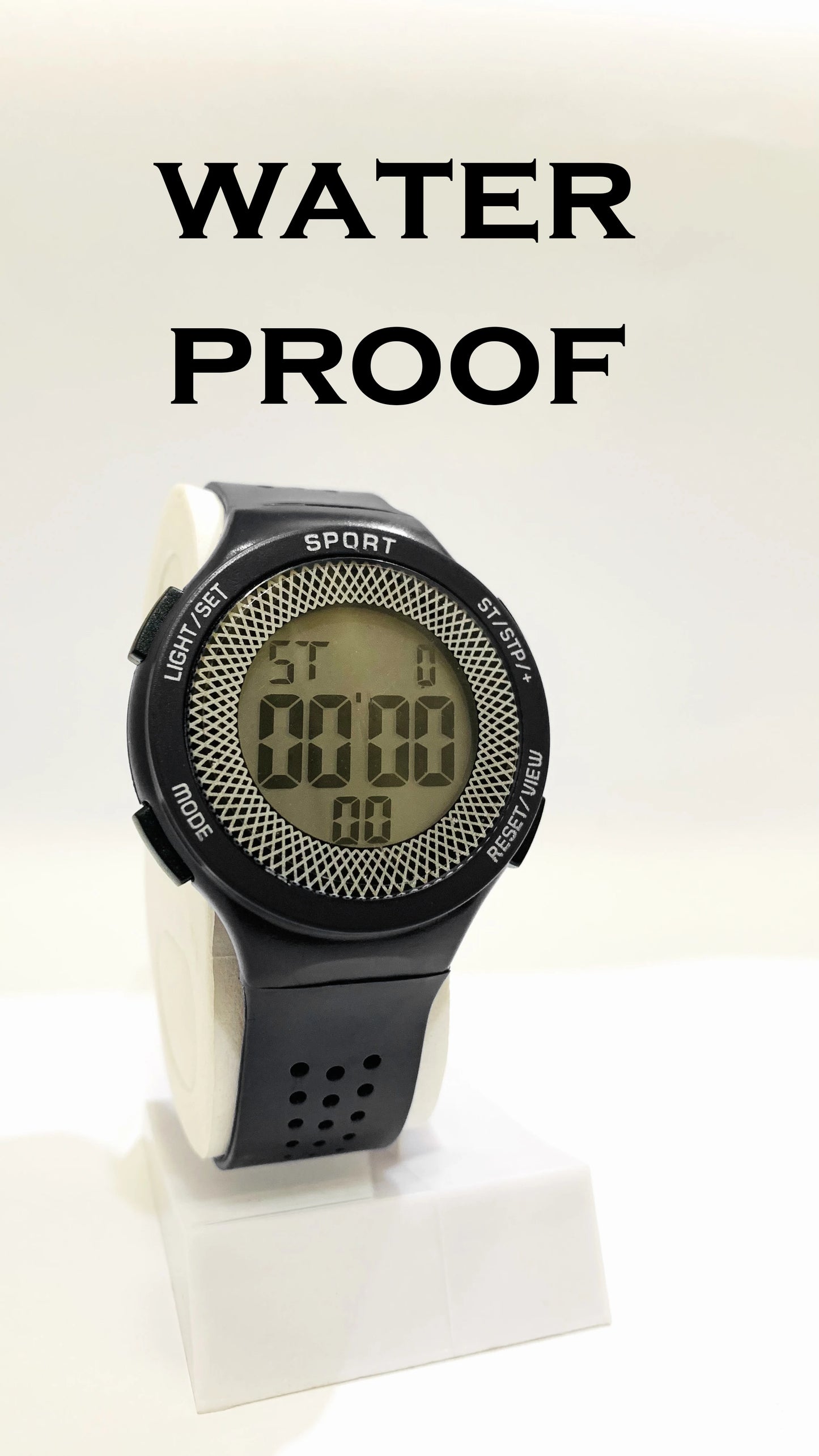 MAN'S NUMERICAL WATERPROOF WATCH IN 5 COLOURS