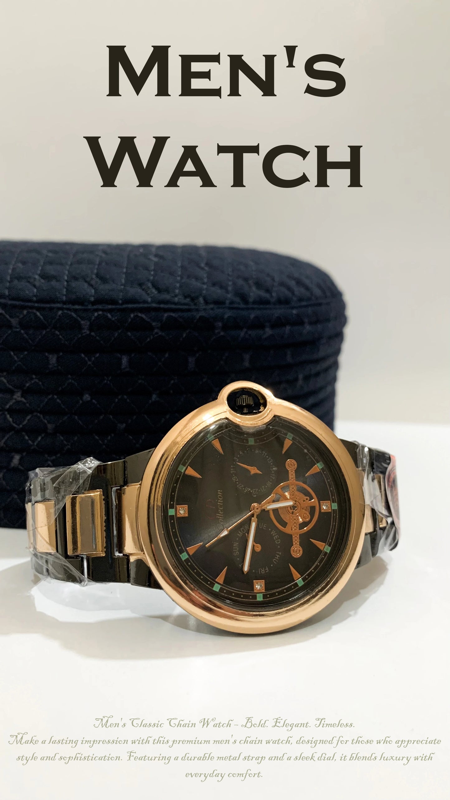 The TickBand. Best Men's Chain Watch