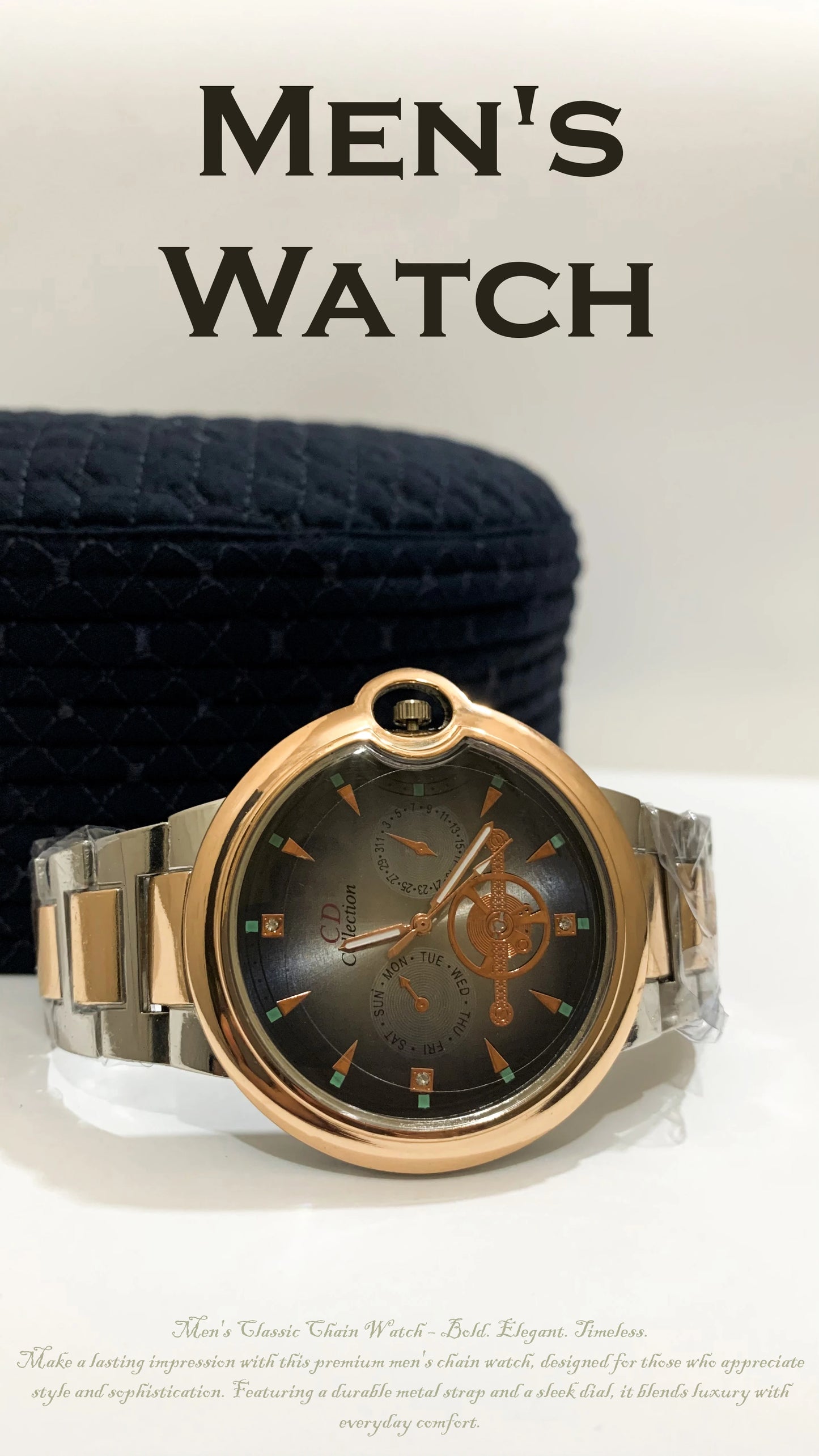 The TickBand. Best Men's Chain Watch
