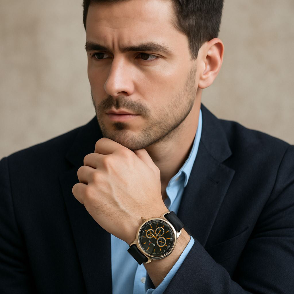 MEN'S STRAP WATCHES