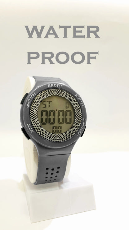 MAN'S NUMERICAL WATERPROOF WATCH IN 5 COLOURS