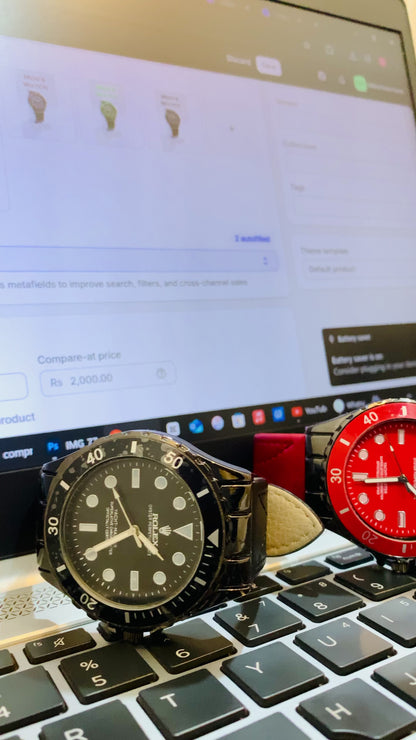 ROL STRAP WATCH IN 4 COLOURS